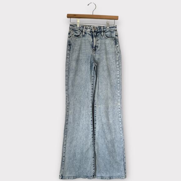 RSQ High Rise Flare Acid Wash 24 - Picture 1 of 4